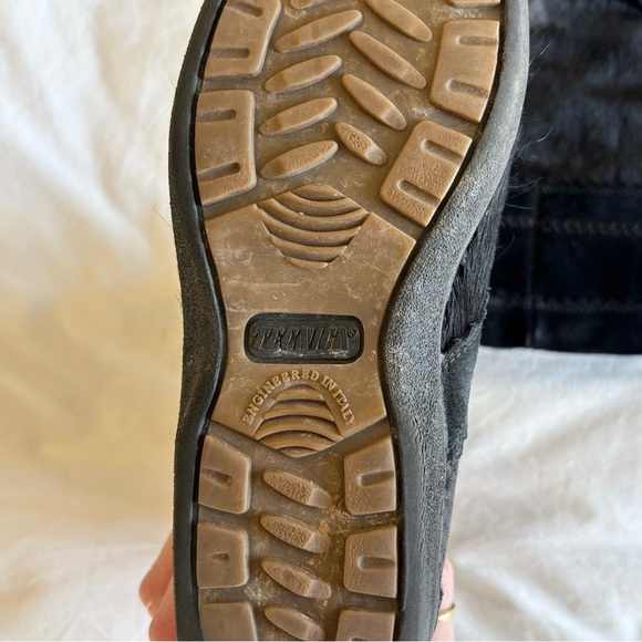 Vintage Tecnica Black Fur Boots size 38 - Picture 4 of 5